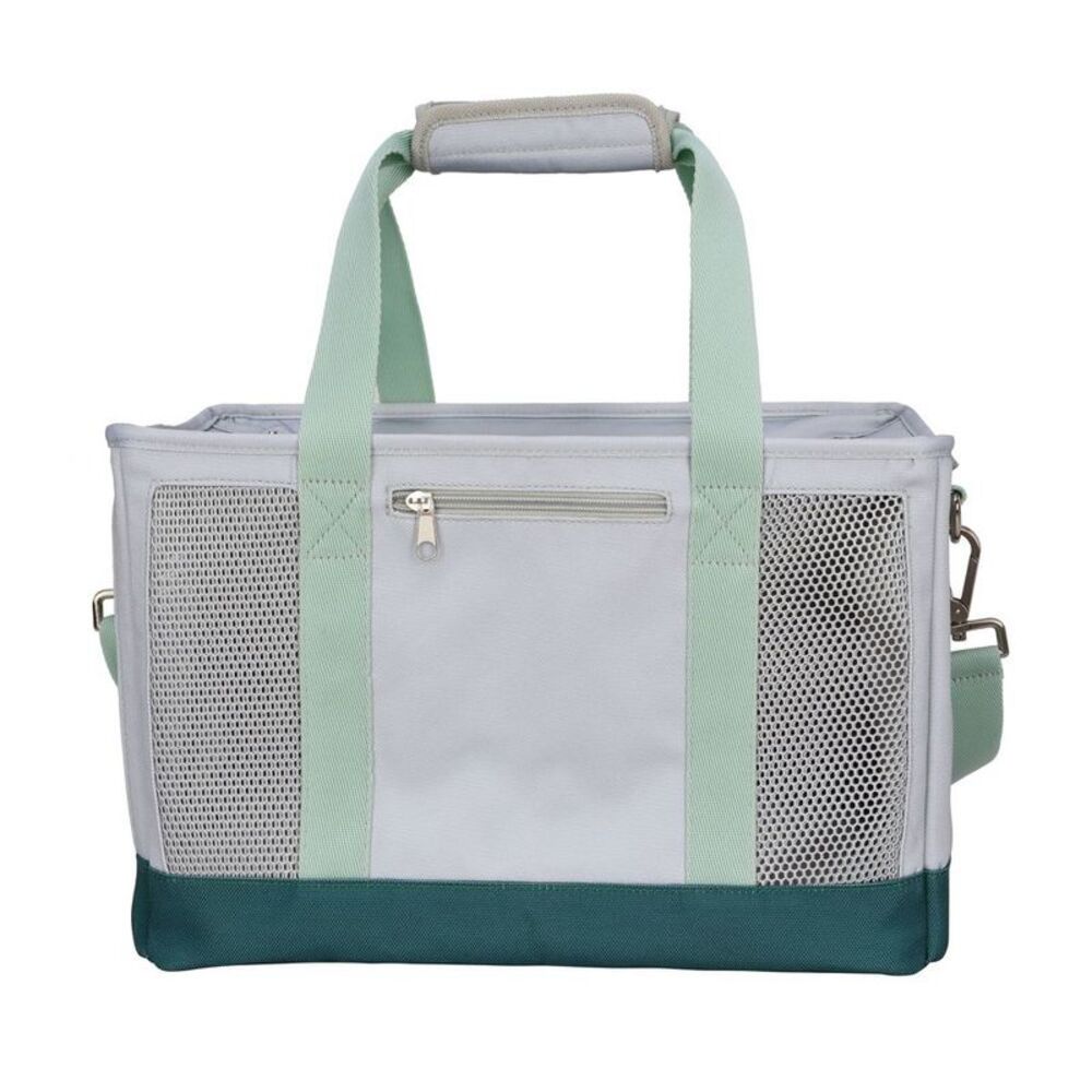 Boots & Barkley - Fashion Duffel Dog and Cat Carrier - S - Boots & B Gray/Green